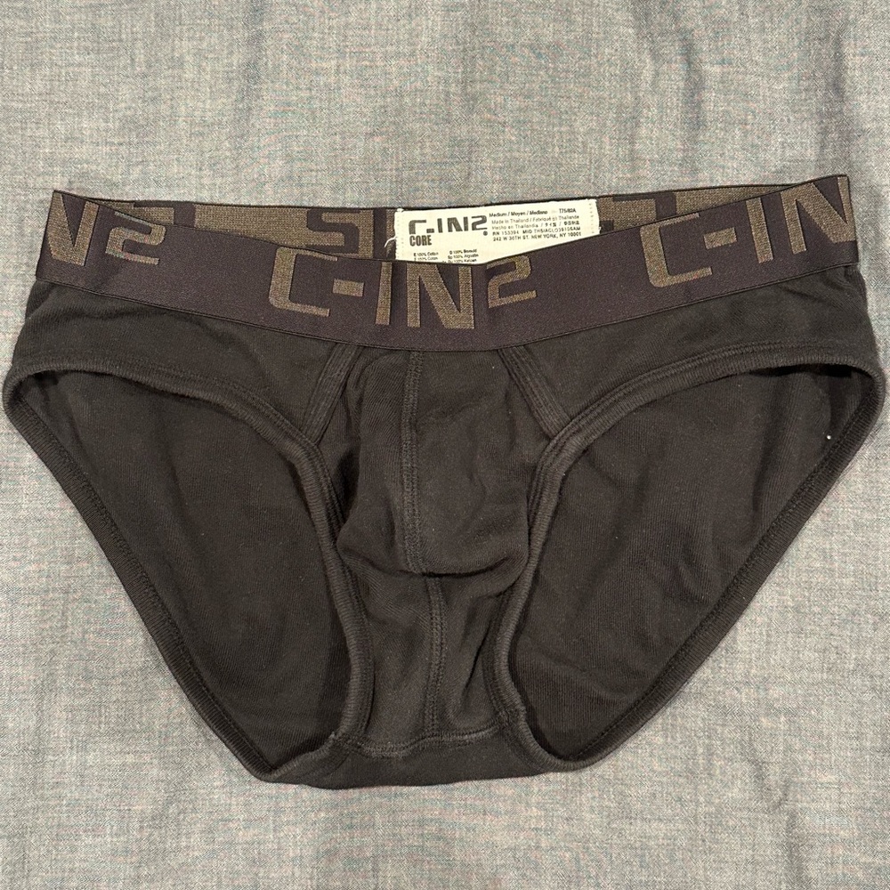 C-IN2 Core Low Rise Brief Black size Medium
